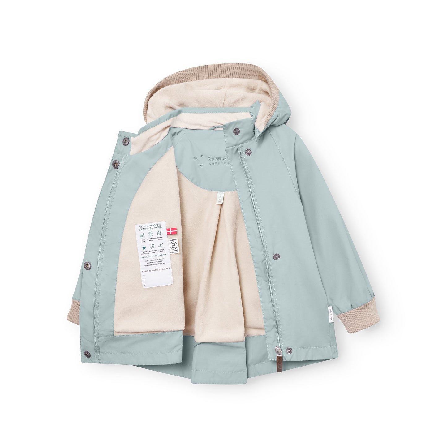 MATWIAMI Fleece Lined Jacket Cloud Blue