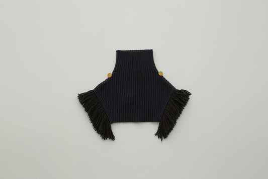 Rib Knit Knights Cape Navy