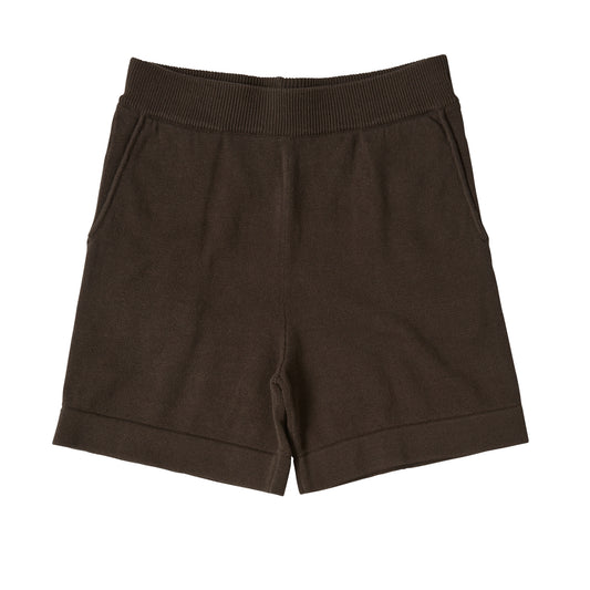 Organic Cotton Shorts Brown