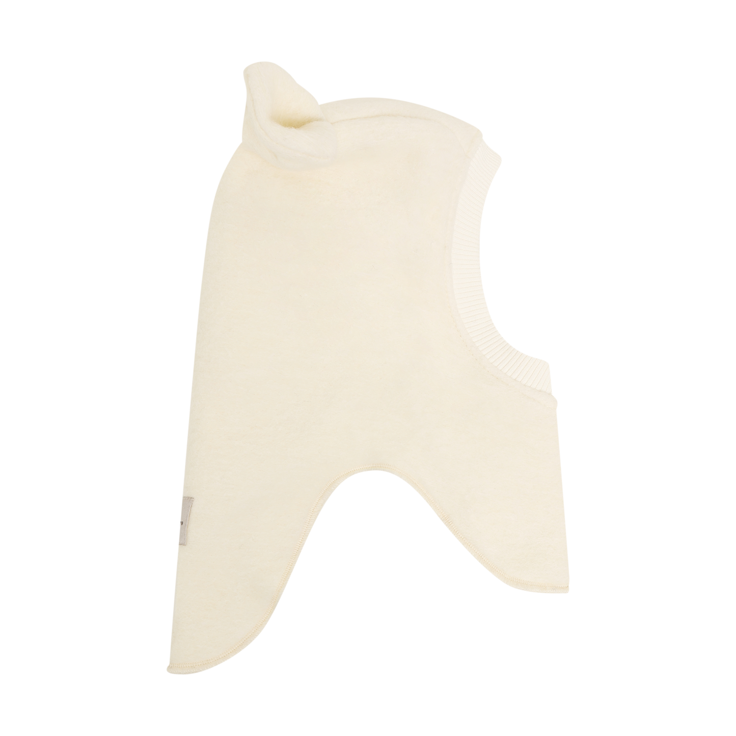 Huttelihut Wool Bear Ear Balaclava Tofu