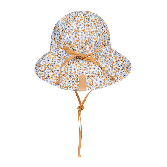 'Wanderer' Panelled Bucket Reversible Sun Hat Meredith / Maize
