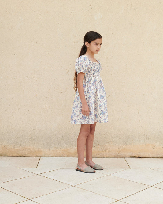 Fleur Dress Sky Rose