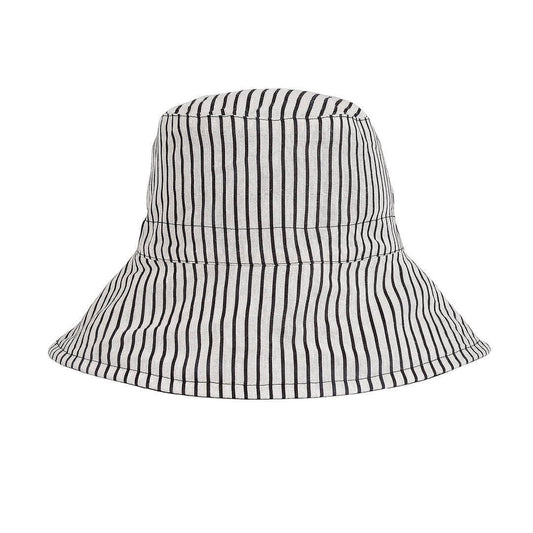 Adult 'Vacationer' Ladies Reversible Sun Hat Bobbie / Ebony