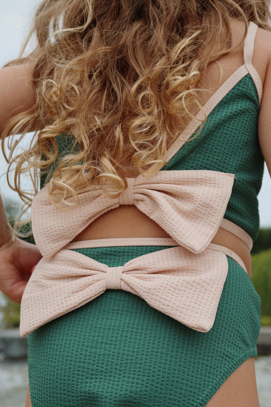 BOWIE Swim Kids Bikini Smoke Pine