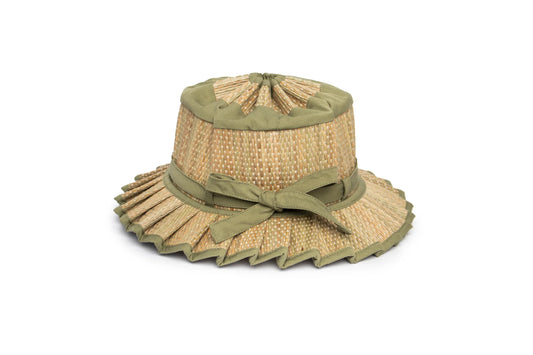 Mayfair Child Hat Olive Grove