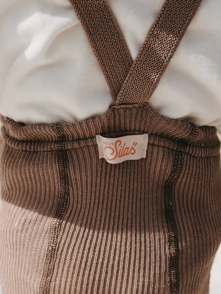 Footless Organic Cotton Tights Granola