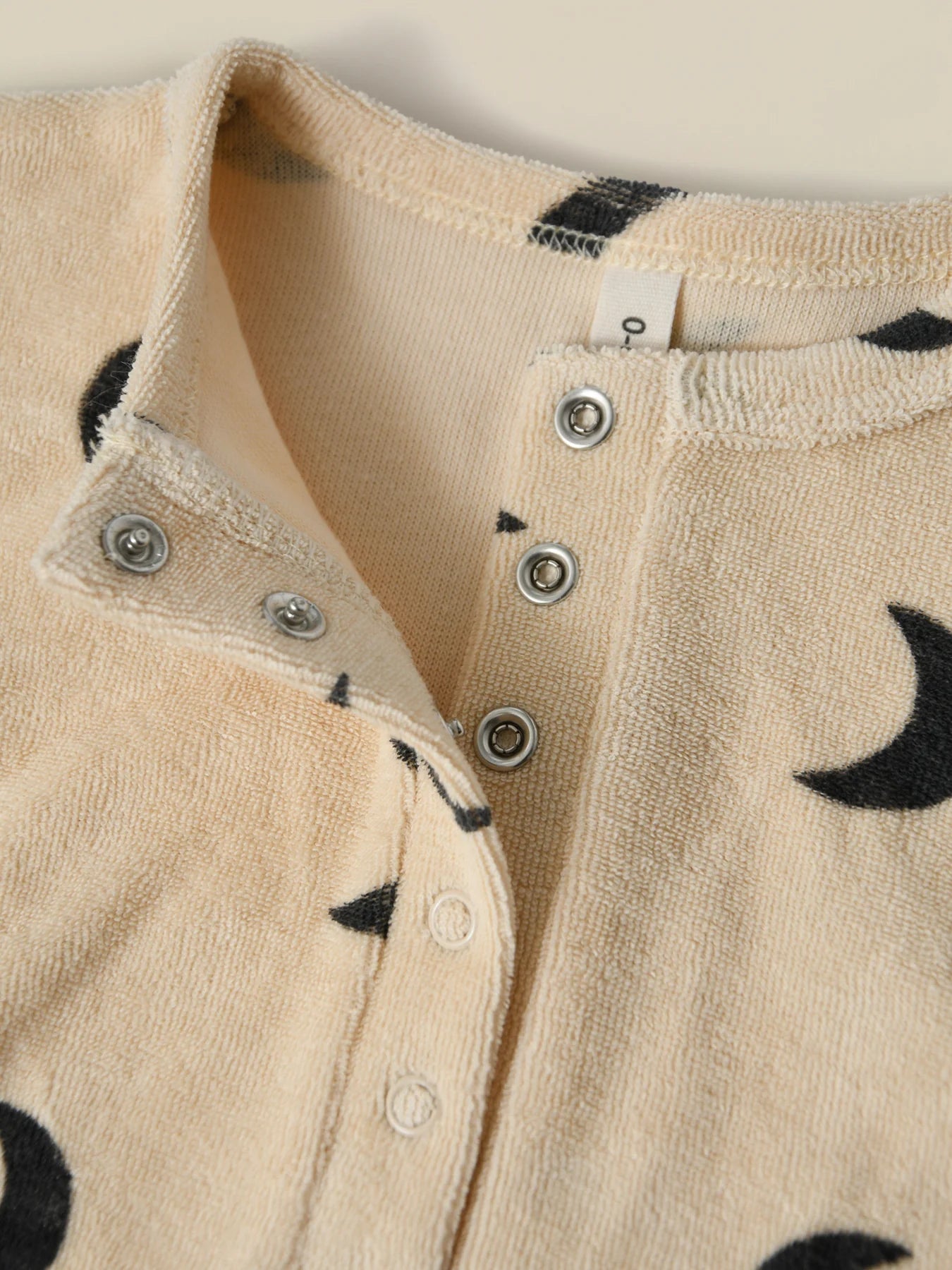 Pebble Midnight Organic Terry Cotton Beach Romper