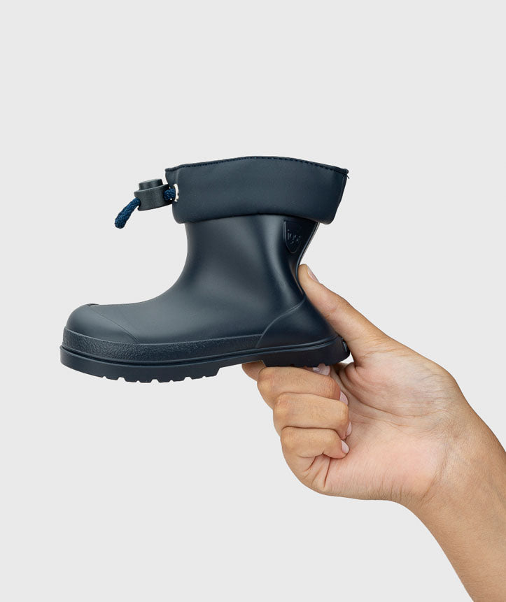 IGOR Mendi Kids Barefoot Rain Boots Navy-Marino
