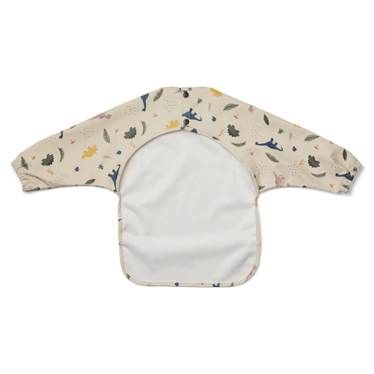 Merle Cape Long Sleeves Bib Dino Mix