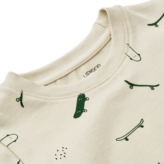 ILFORD Printed Organic Cotton Pyjamas Set