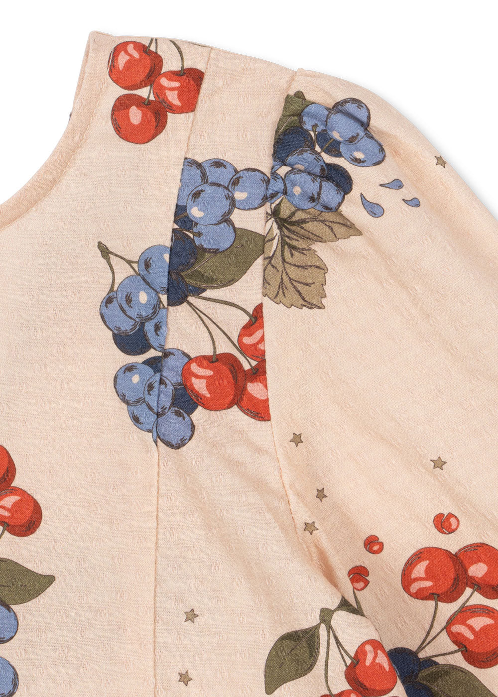 AVI Organic Cotton Long Sleeves Bow Dress