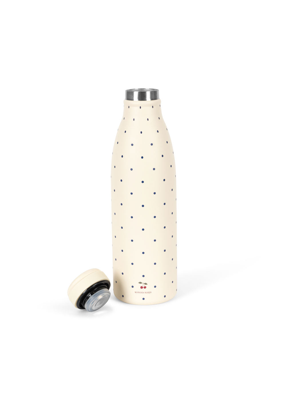 THERMO Bottle 500ml Cherry Dot Navy