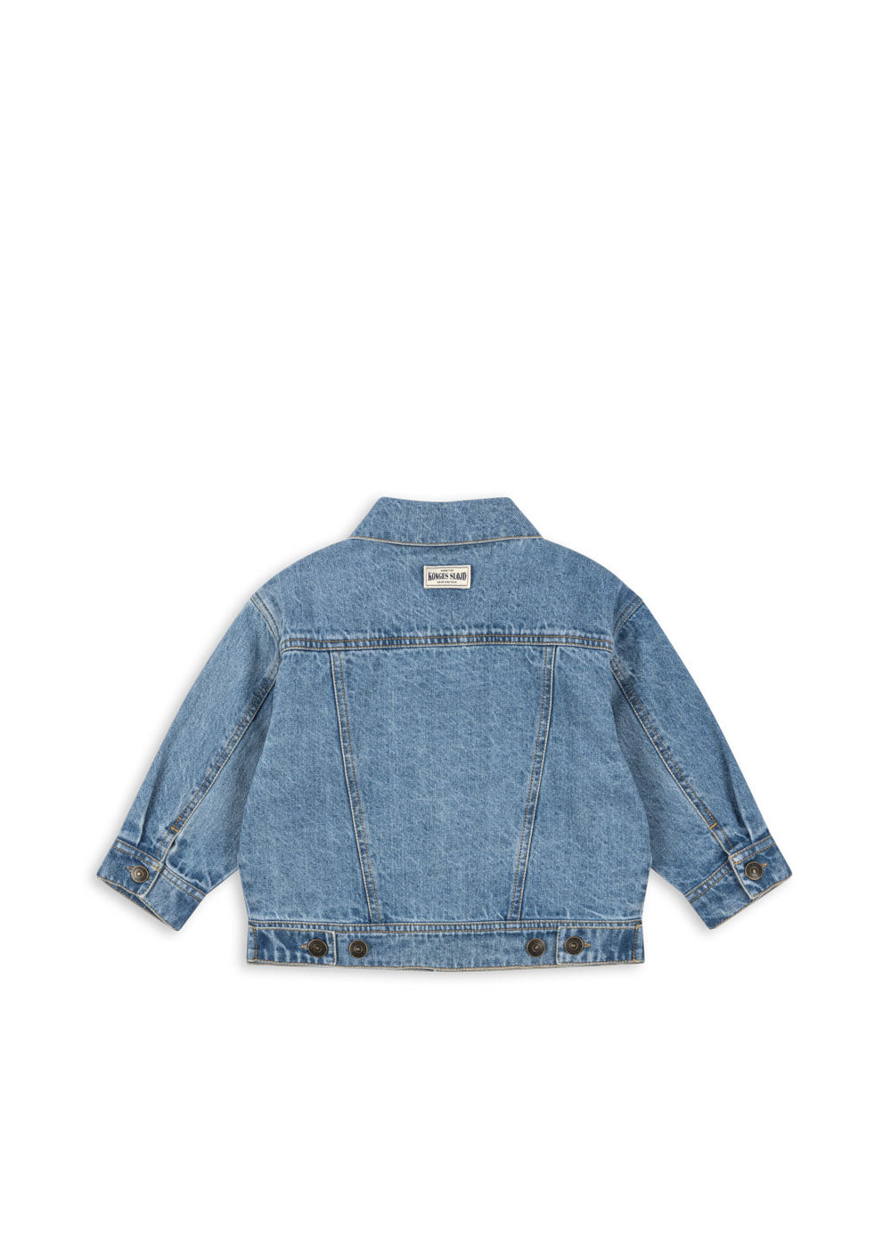 MAGOT Classic Vintage Wash Denim Jacket Organic Cotton Blue