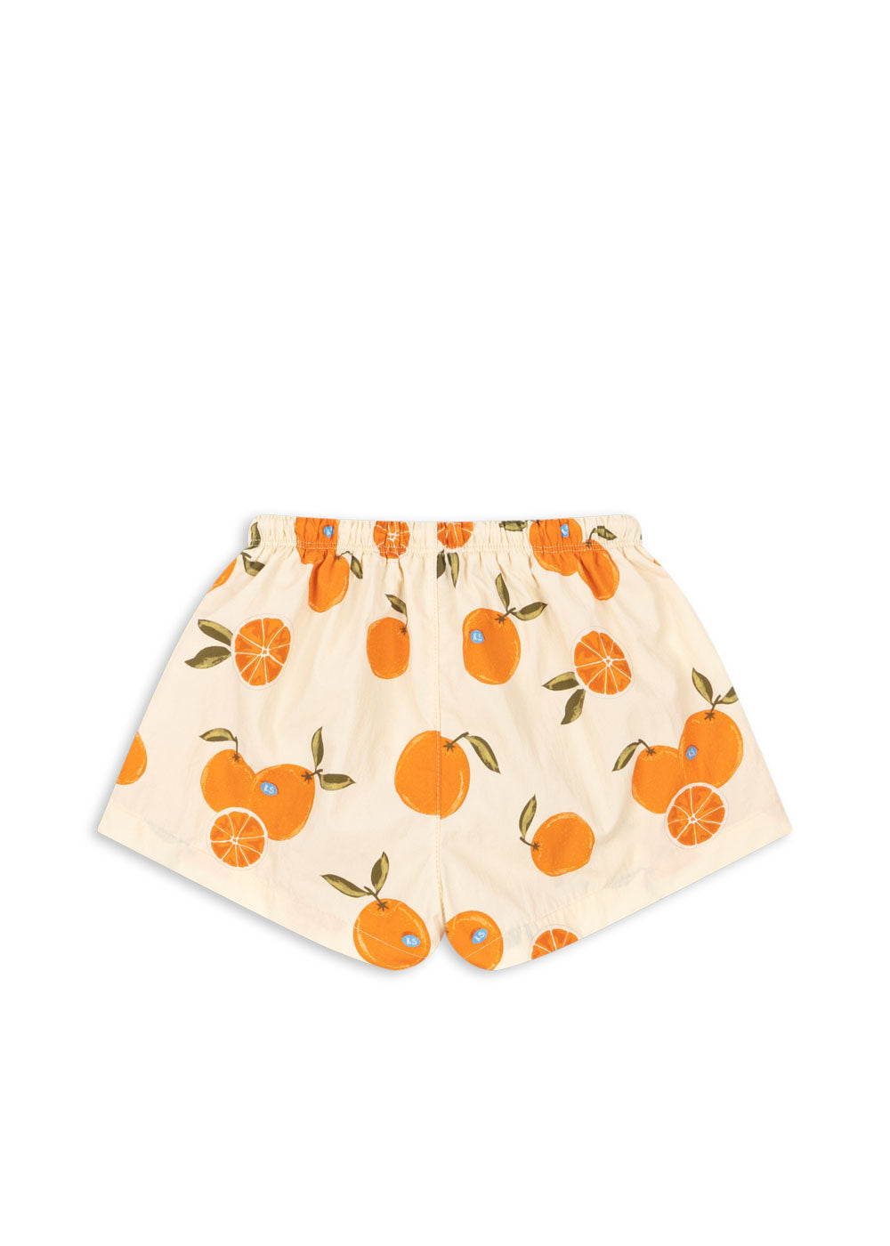 Konges Sløjd POMIO Kids Orange Print Summer Swim Trunks Shorts