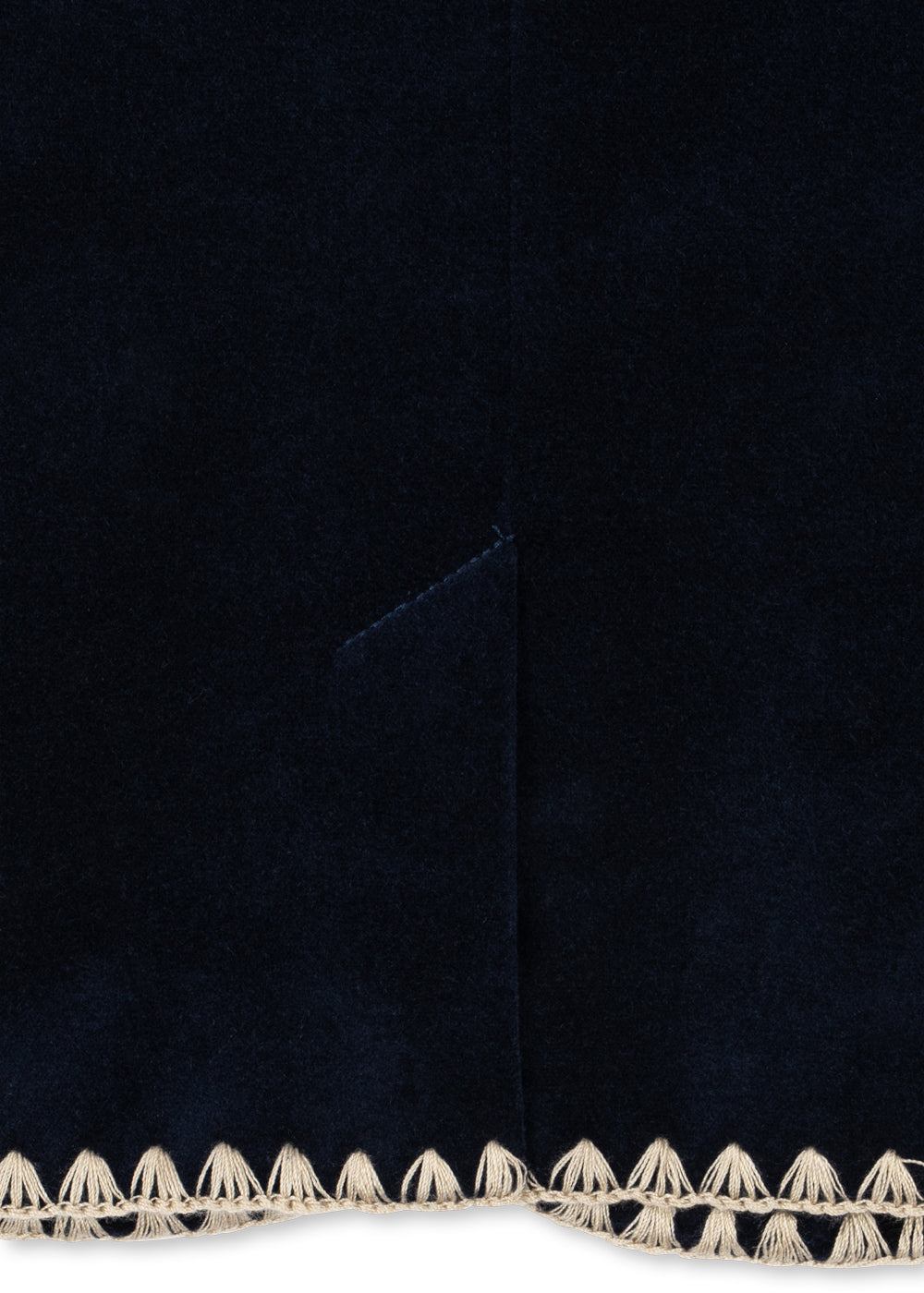 Konges Sløjd Kids' Formal Rocky Velvet Blazer Navy