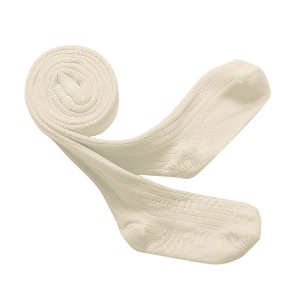 Louise Cotton Ribbed Tights 2 Colors
