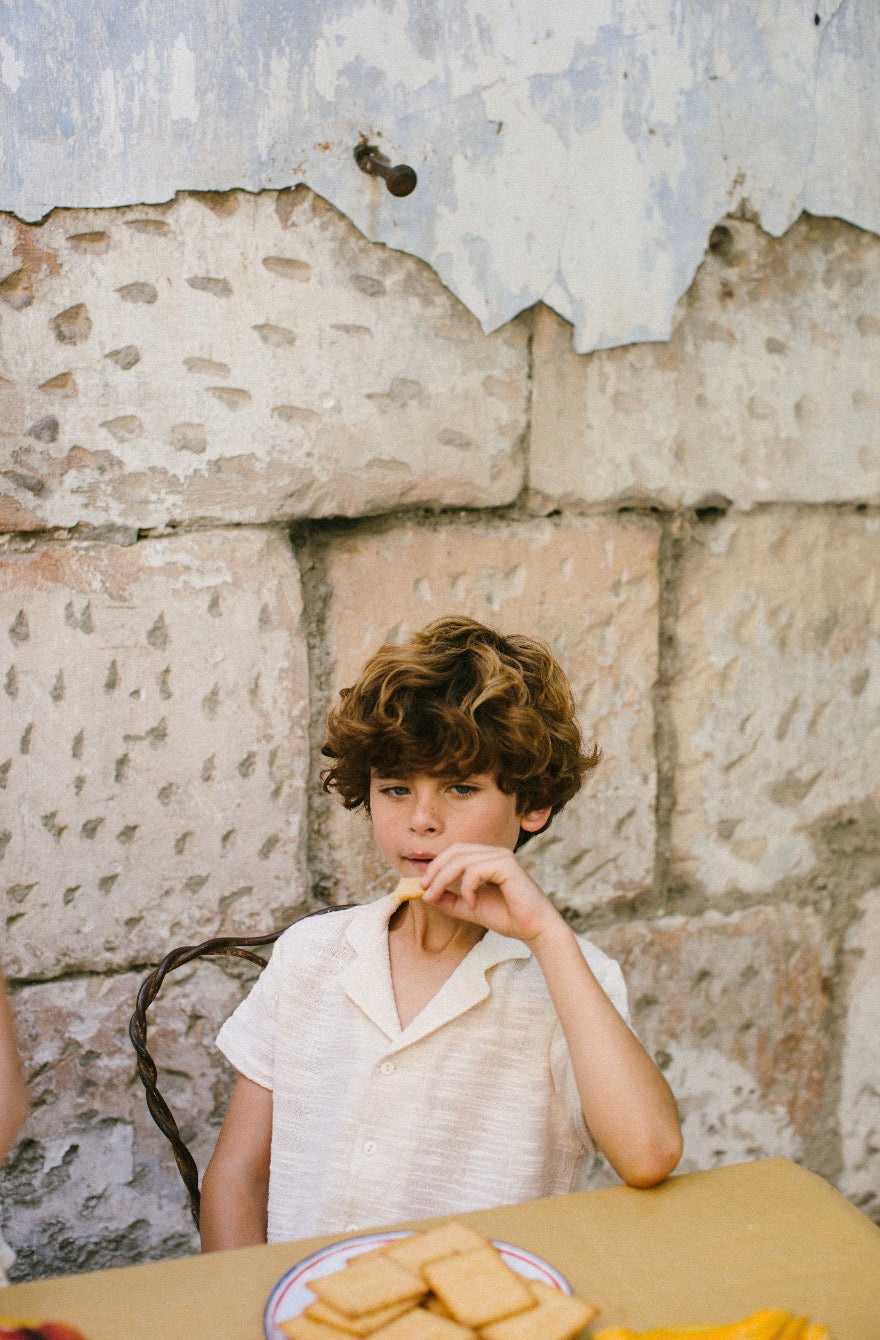 Noa Organic Cotton Shirt White