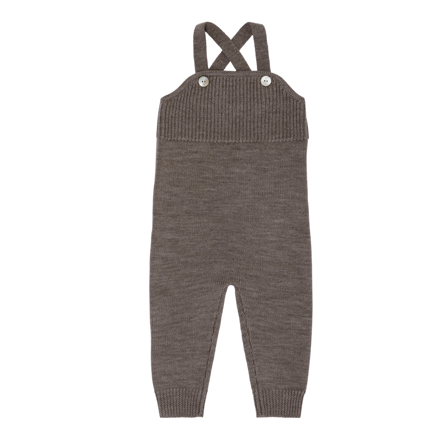 Salopette Laine Beige