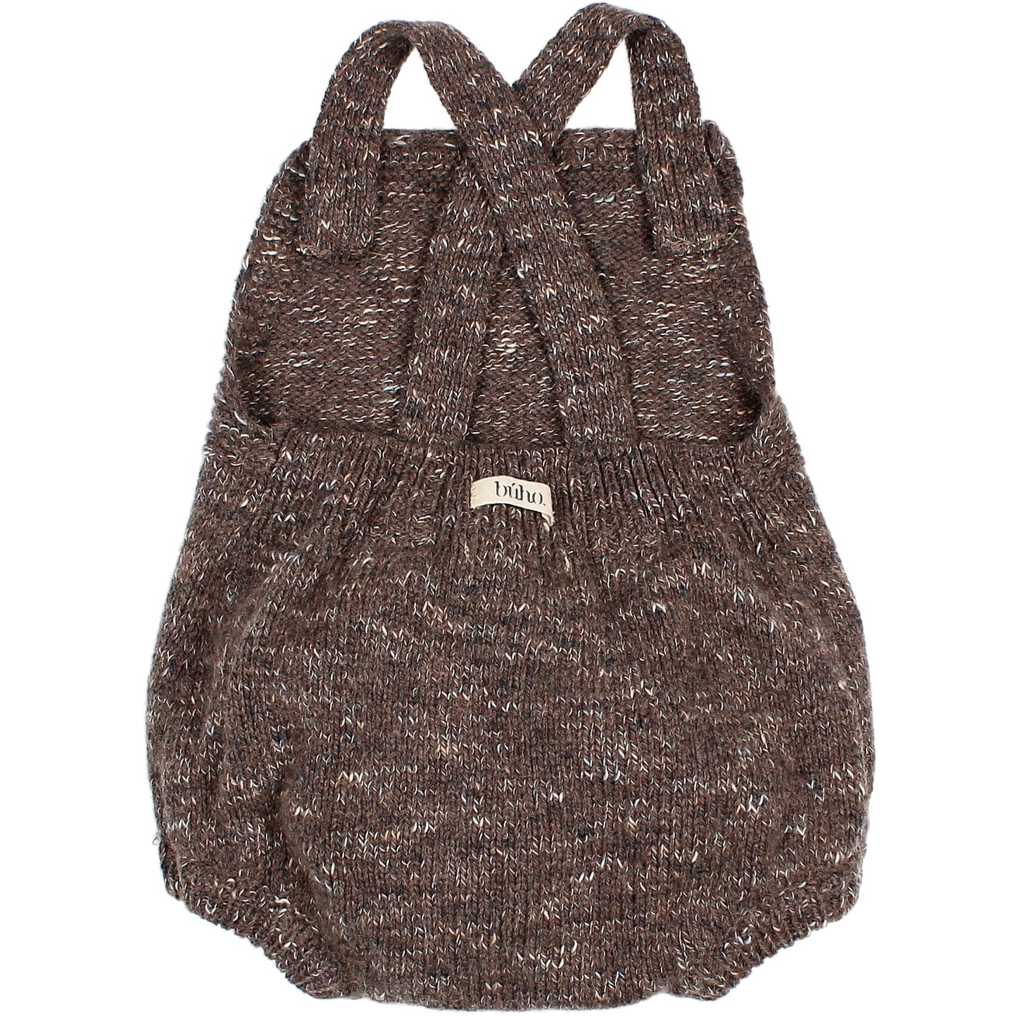 Baby Jacquard Romper Wood