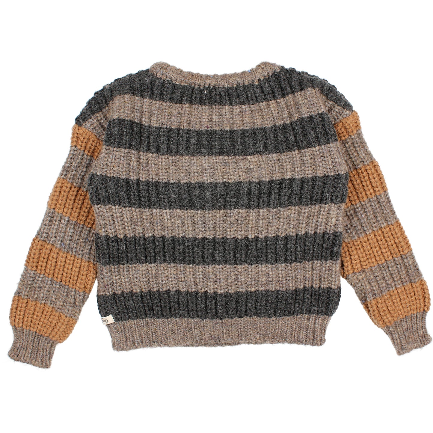 Bands Knit Jumper Wood