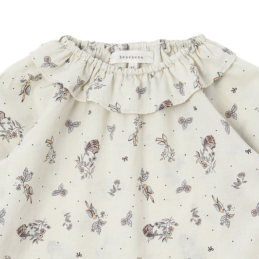 ZINETTE FRILL BLOUSE