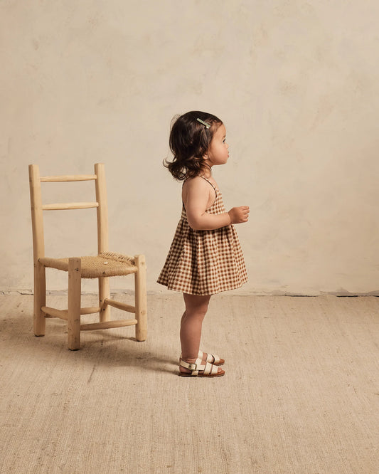 Zenni Cotton Set Camel Gingham