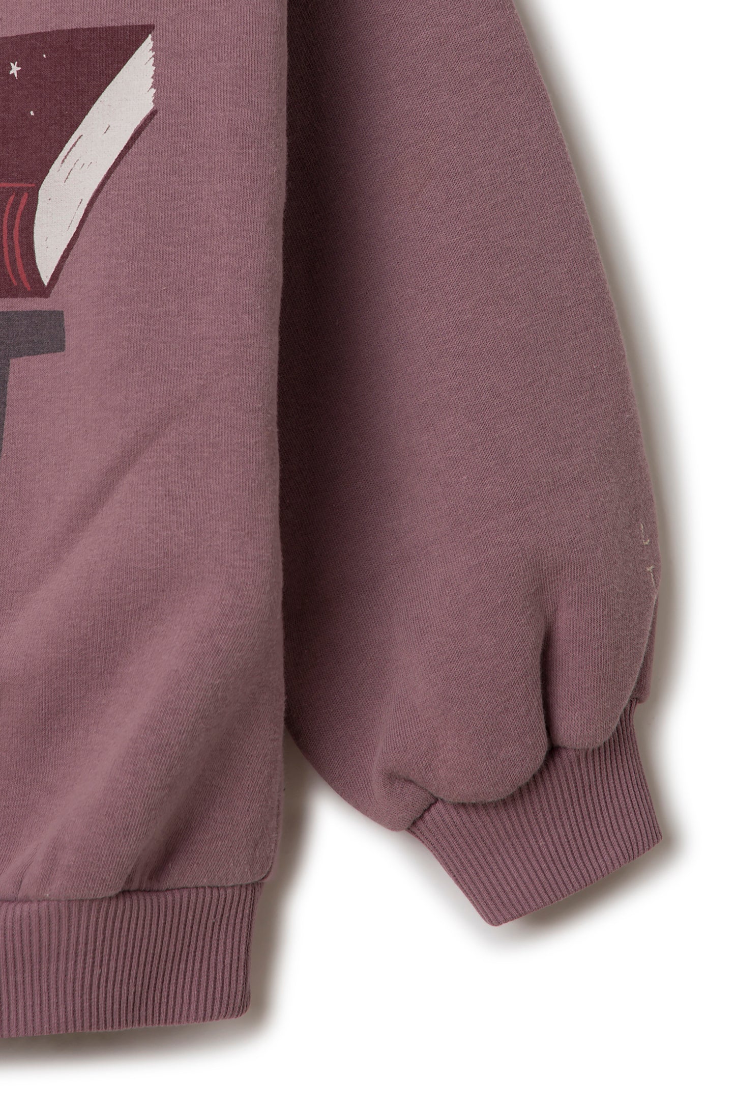 FIR Organic Cotton Sweatshirt Orchid Dark