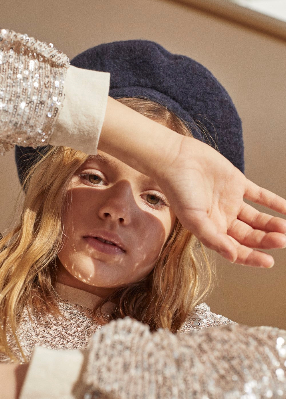 Galaxy Tee Sequin Silver