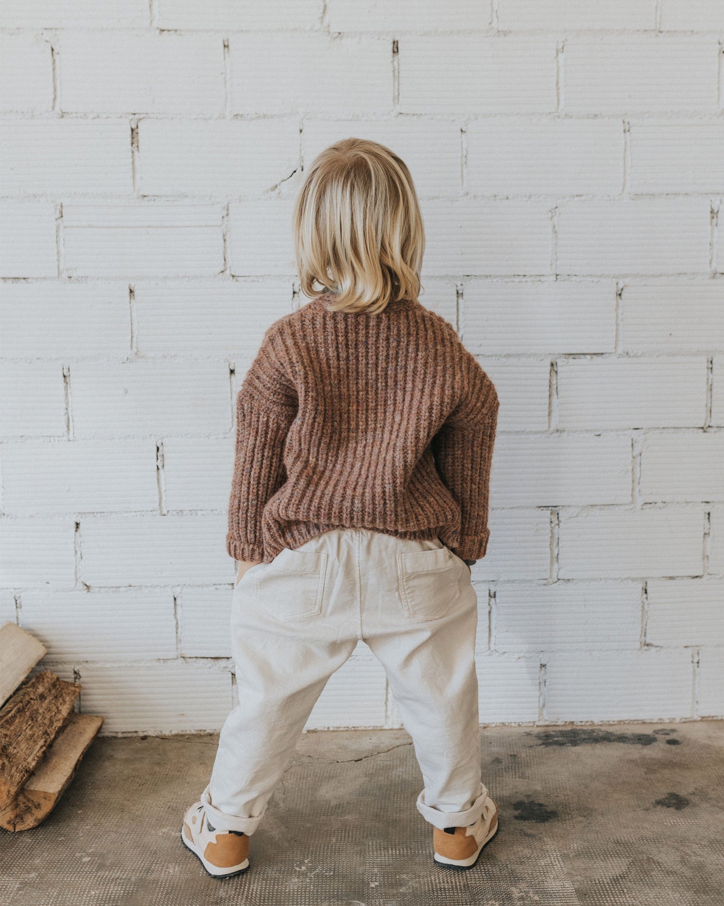 Pockets Cardigan Old Rose