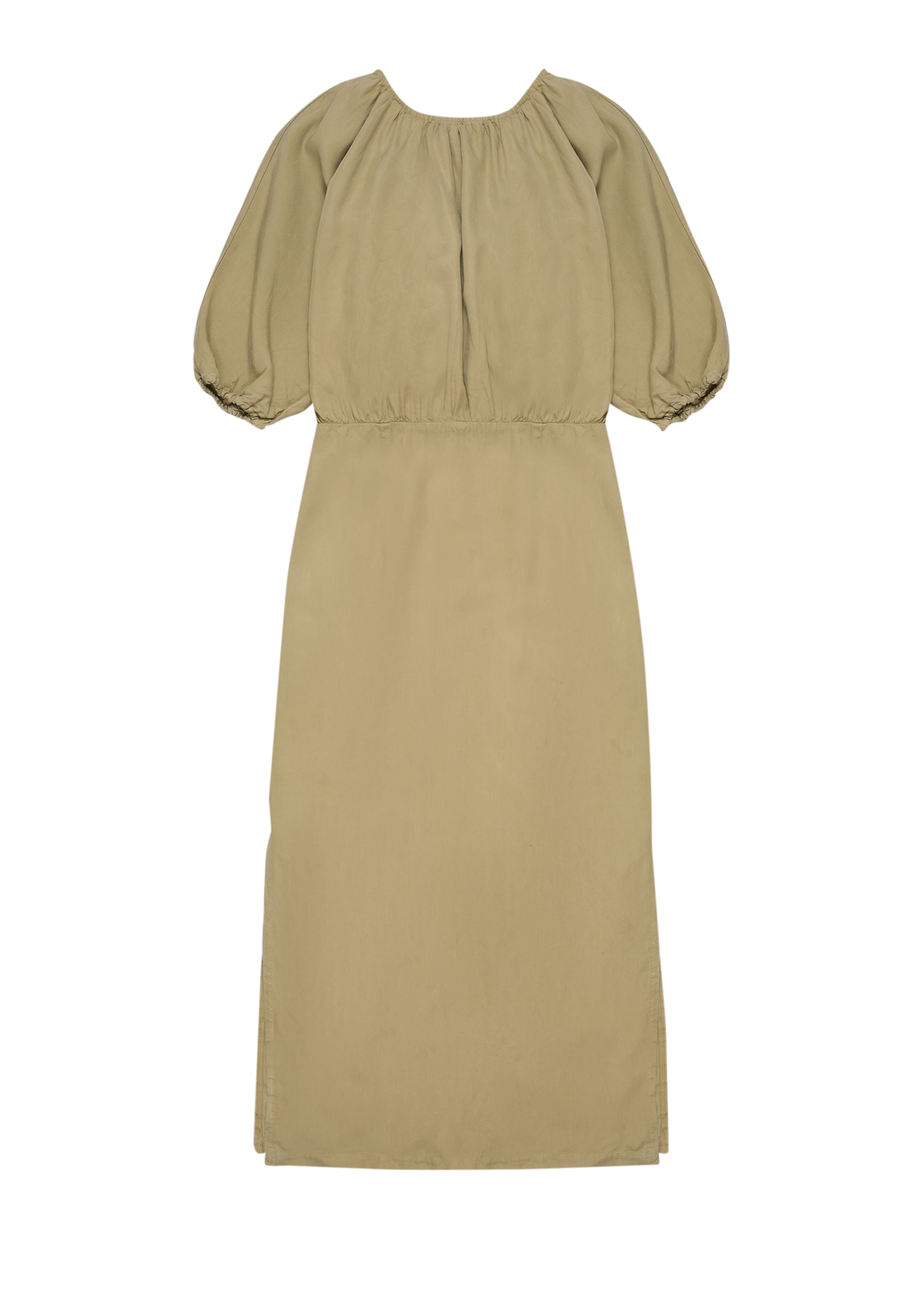 Marena Woman Dress Olive Claro