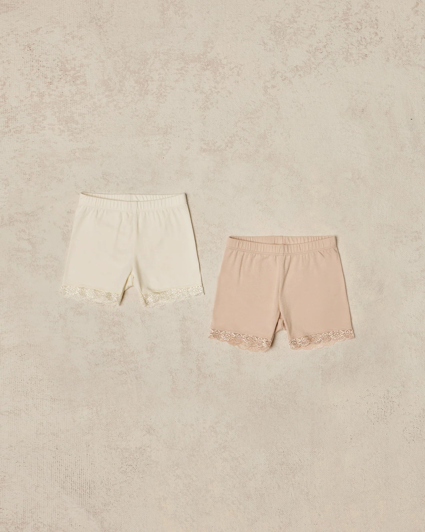 Cartwheel Cotton Shorts Blush Ivory