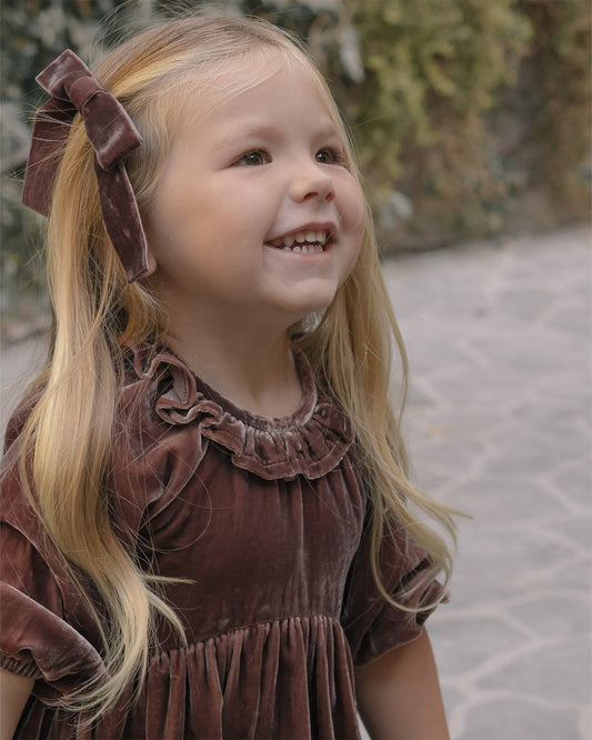 Velvet Hair Bow 4 Colors