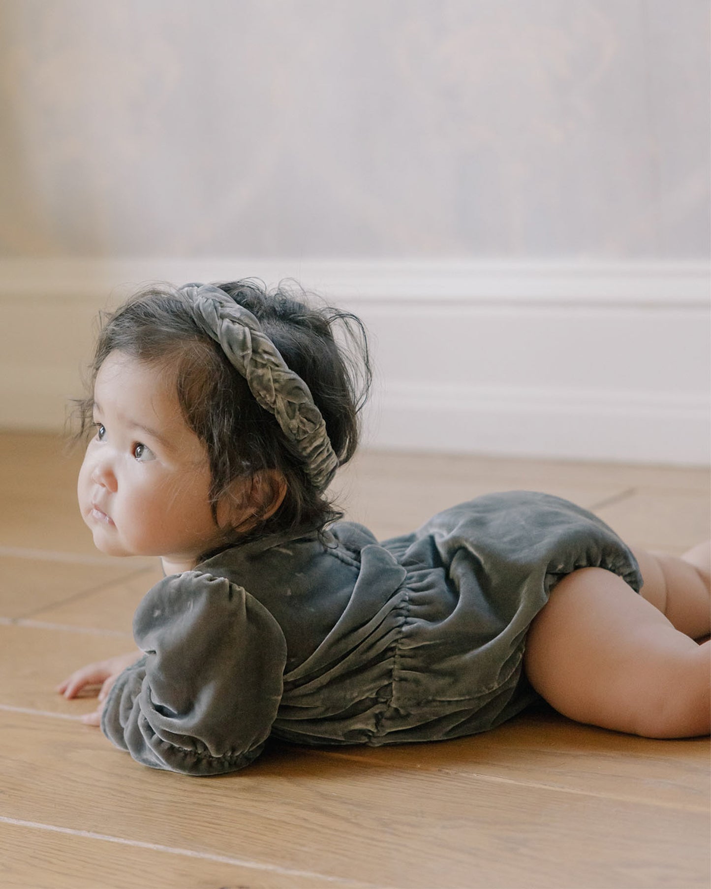 Velvet Braided Headband 4 Colors