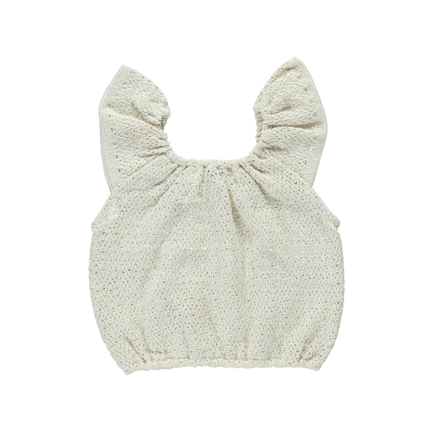 Luna Sleeves Organic Cotton Top Natural