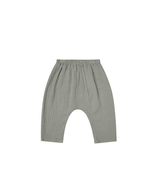 Baby Rowan Cotton Trouser Grey