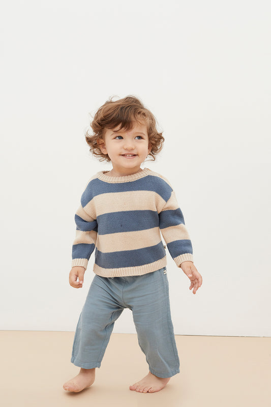 Olivia Baby Pant Blue