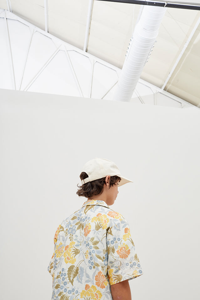 GIANNI Flower Print Summer Short Sleeves Shirt