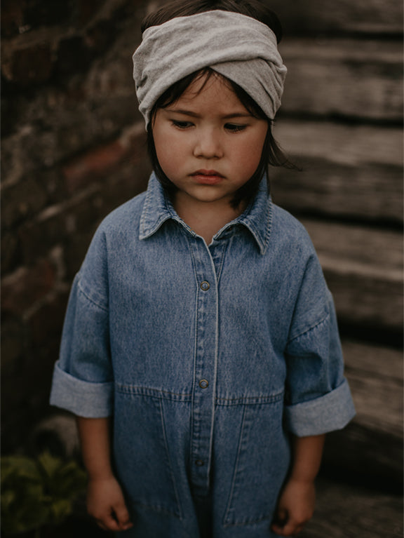 The Cotton Denim Boiler Suit