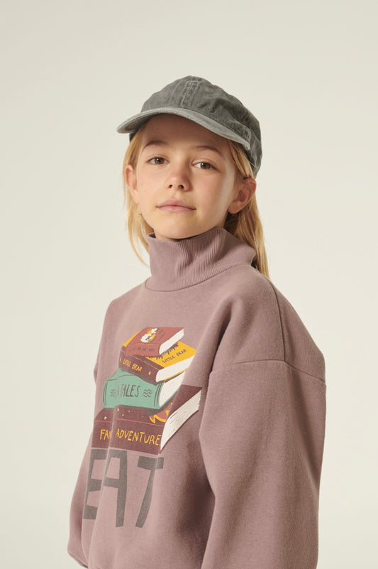 FIR Organic Cotton Sweatshirt Orchid Dark