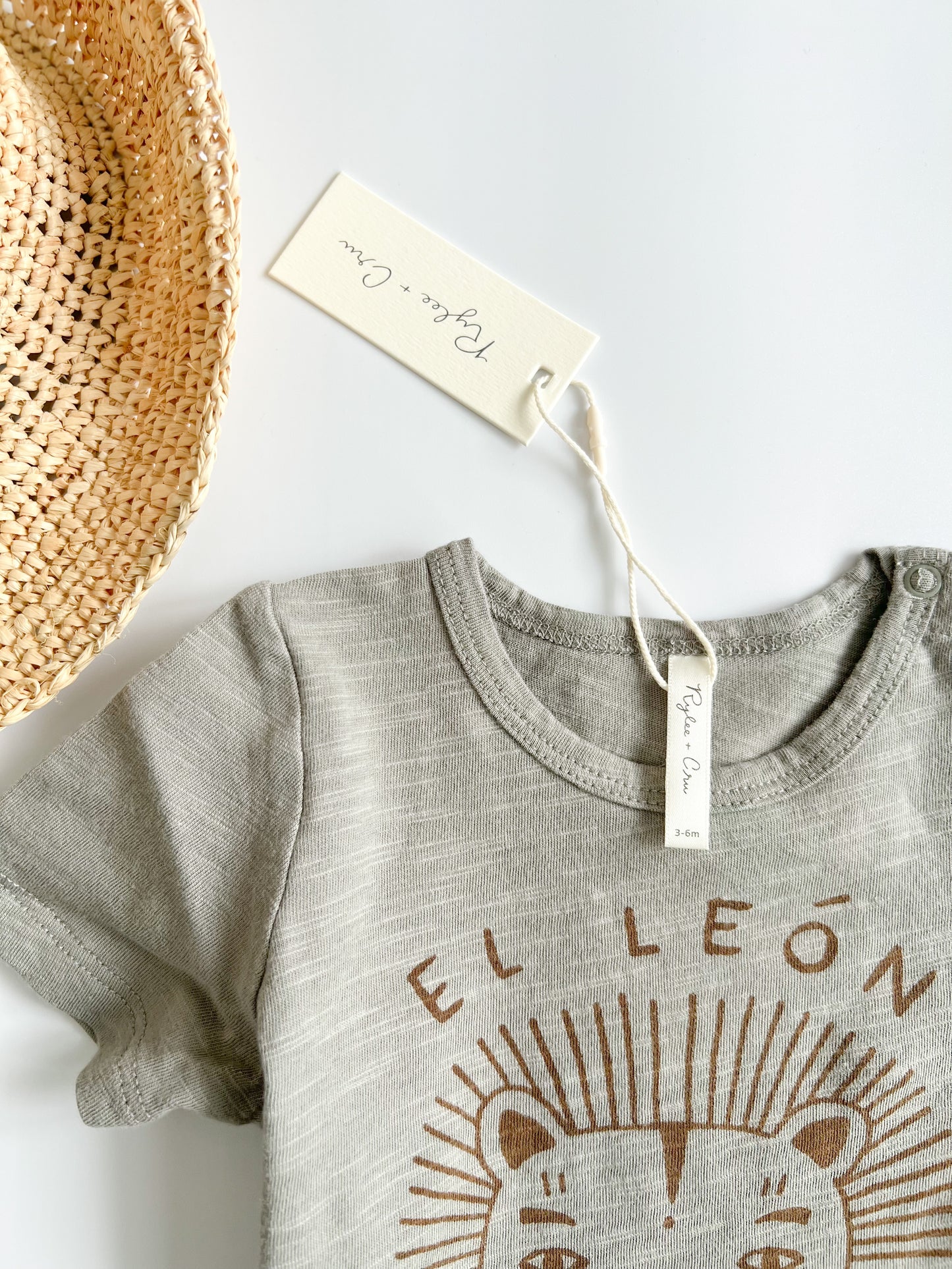 Summer Cotton Short Sleeves T Shirt Grey