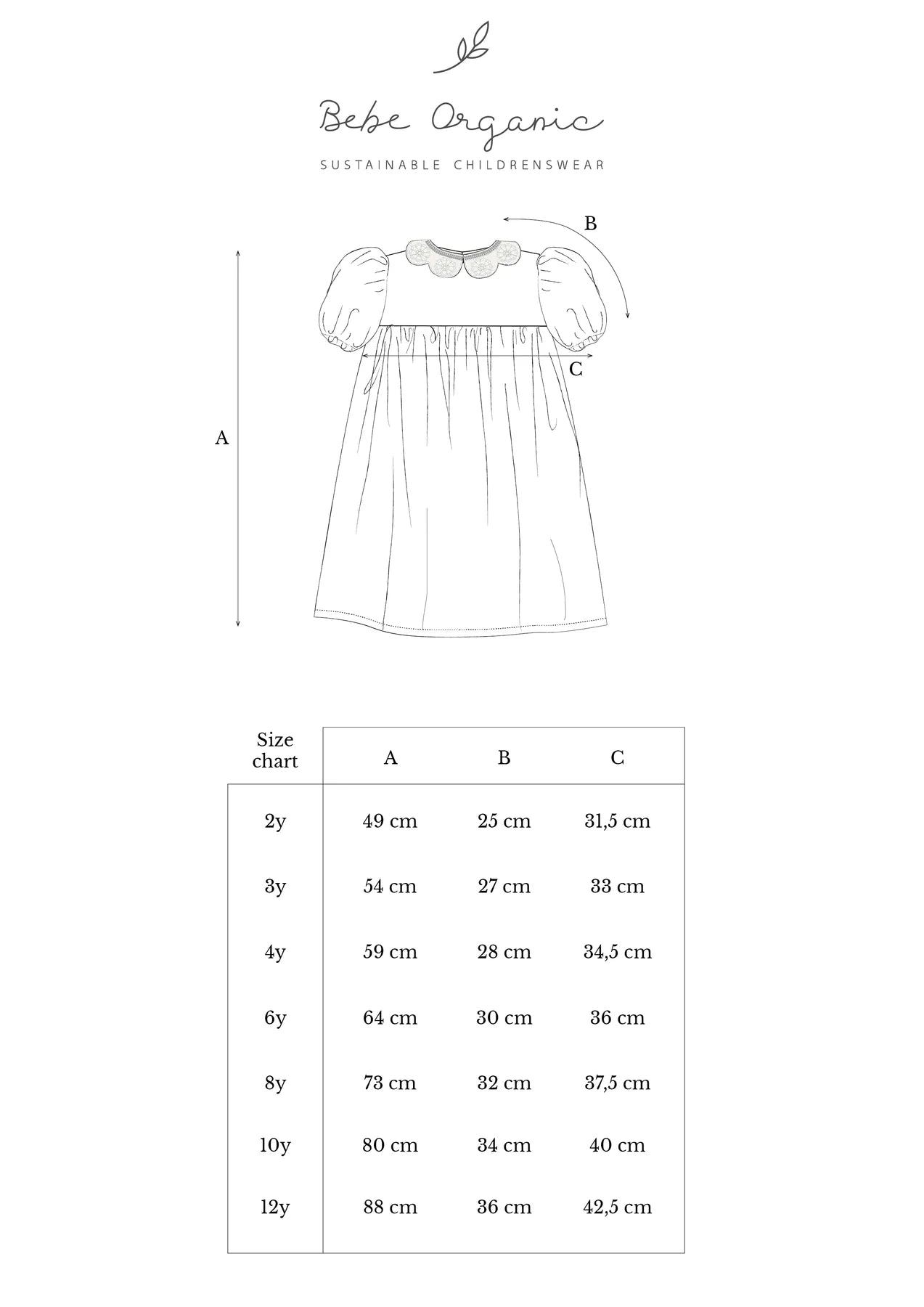 Astrid Short Sleeves Organic Cotton Dress Prairie Check