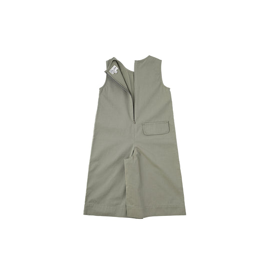 Cotton Play Jumpsuit Khaki