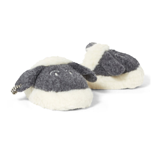 Lamy Wool Slippers Junior Charcoal Grey