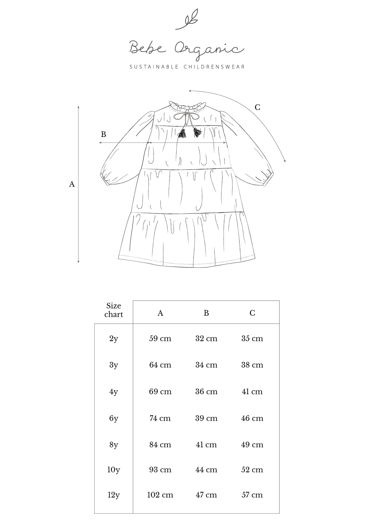 Melody Short Sleeves Cotton Dress