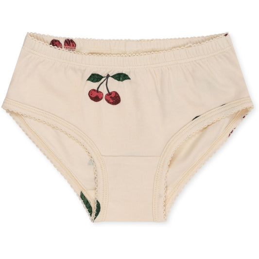 Minnie Organic Cotton Underwear GOTS Cherry Printed