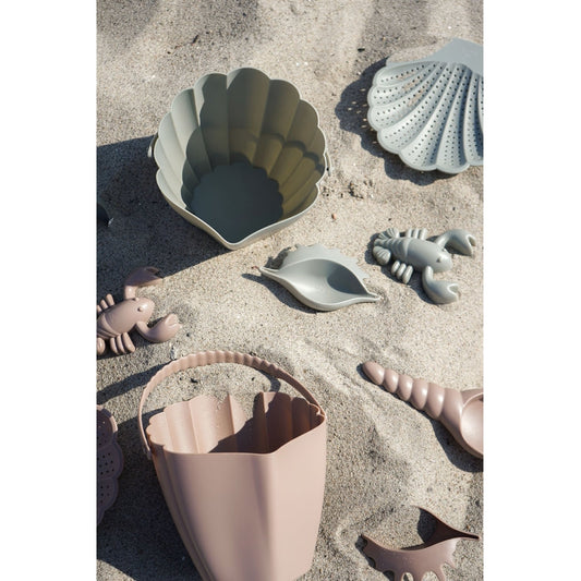 Beach Bucket Toy Set Lilac