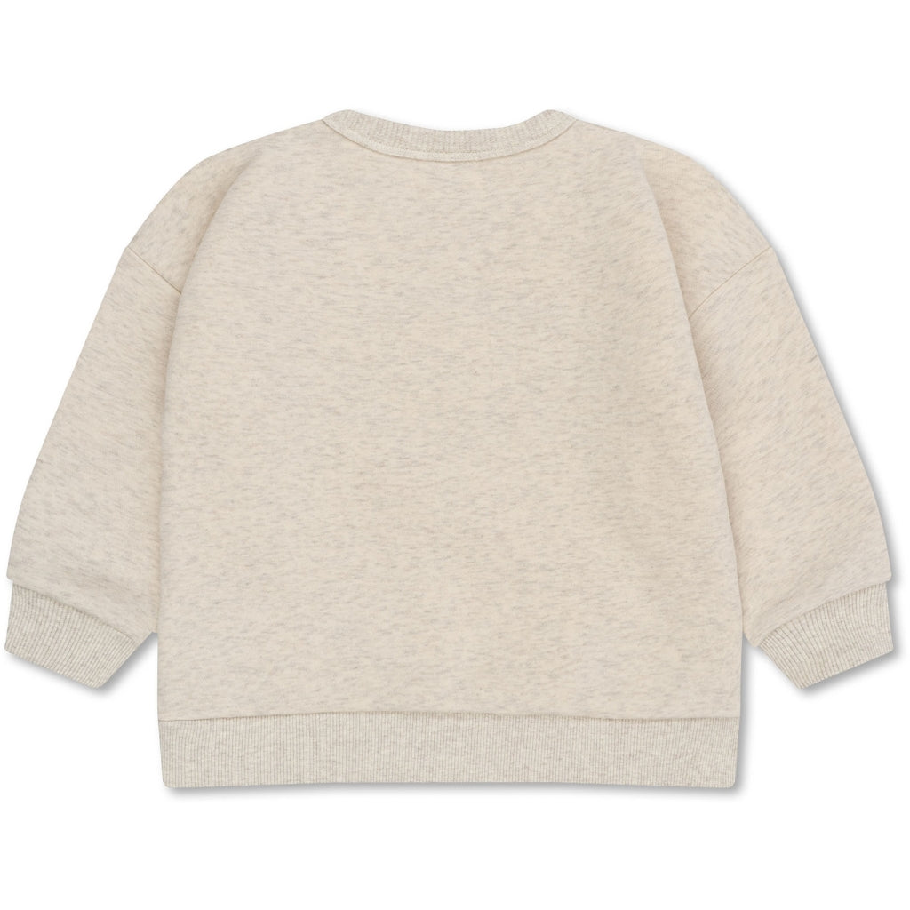 LOU Organic Cotton Sweatshirt Grey Melange