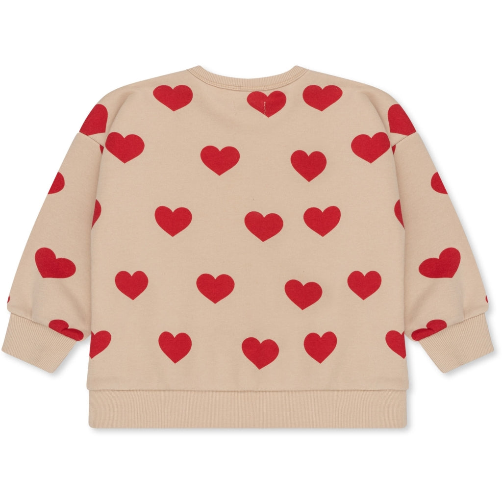 LOU Organic Cotton Sweatshirt Heart
