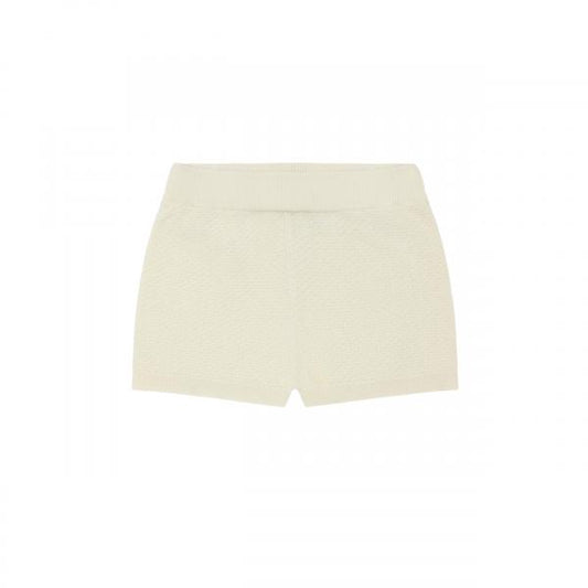 Organic Cotton FUB Organic Cotton Knit Shorts Cream Ecru