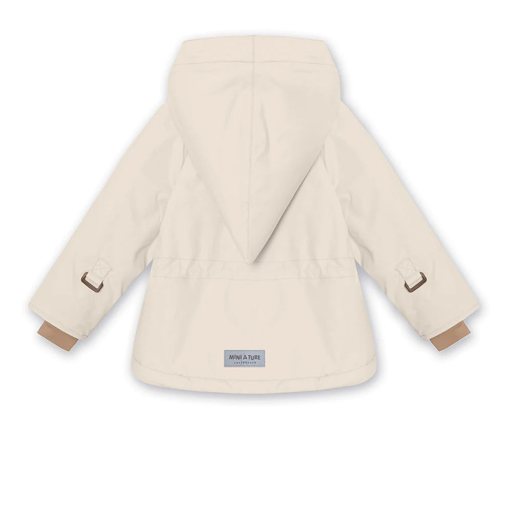 Wang Fleece Lined Winter Jacket Angora Cream